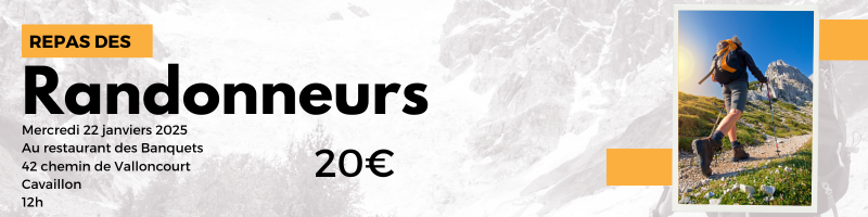 repas des randonneurs