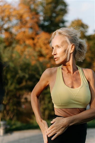 Exercice d'étirement