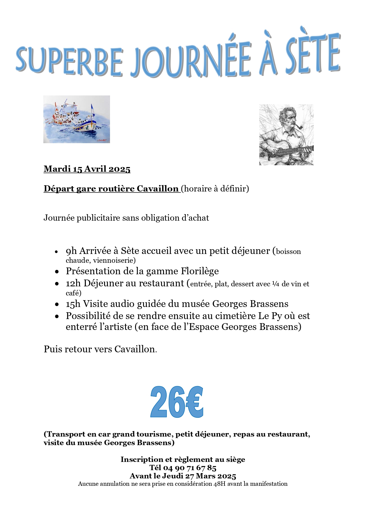 Sortie à Sète